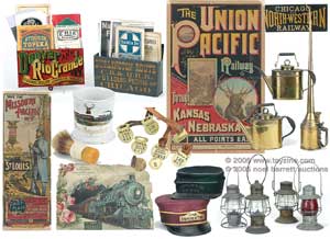 Kimball collected all manner of what is referred to as &ldquo;railroadiana