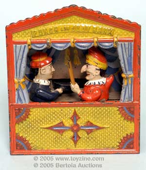 Punch and Judy glistened with color and condition finally hammering down