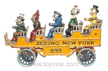 Kenton Cast Iron Seeing New York 899 Bus