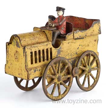 Painted Metal Touring Car