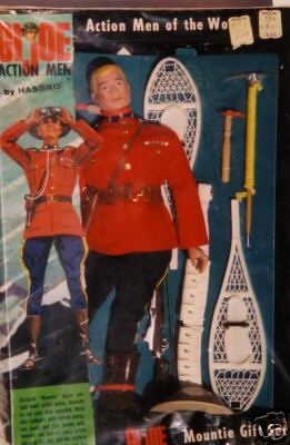 RCMP GI Joe Sears 1960's Vintage MIB MIP NRFB