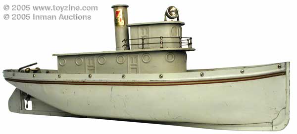 Buddy &lsquo;L&rsquo; Tugboat - Buddy &lsquo;L&rsquo; pressed steel tugboat