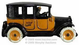 Arcade cast-iron Yellow Cab