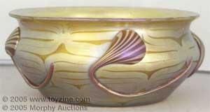 Loetz King Tut Bowl