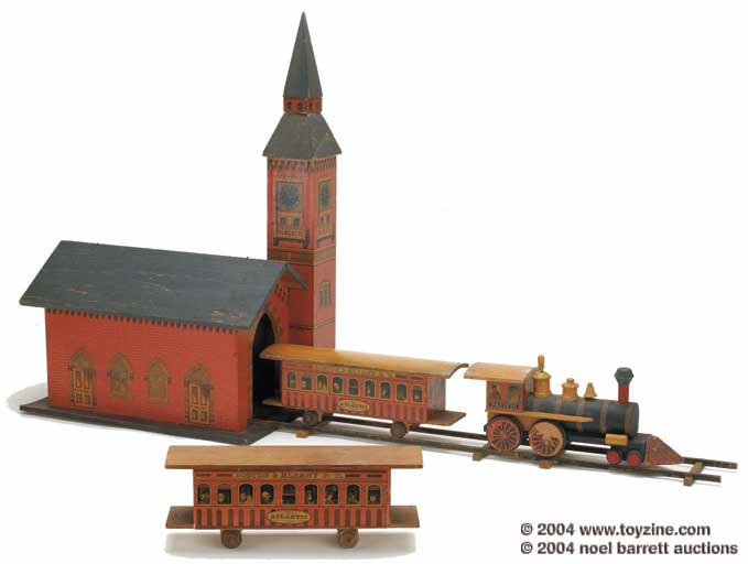 Converse Station and Train &ndash; Ward Kimball liked all trains, whether hand-enameled gems by Marklin, standard gauge behemoths by Lionel or heavy cast-iron models by Pratt & Letchworth