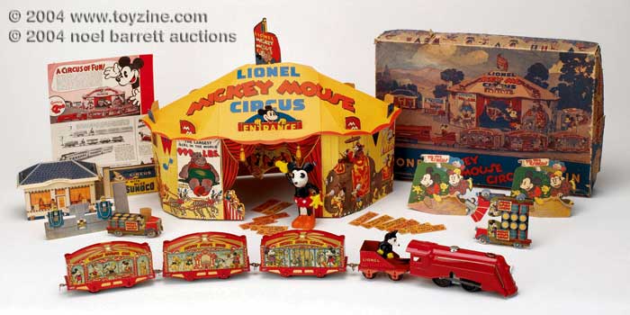 Marx Mickey Mouse Circus Train &ndash; To Mickey Mouse collectors, this set is one of the &ldquo;holy grails.&rdquo;