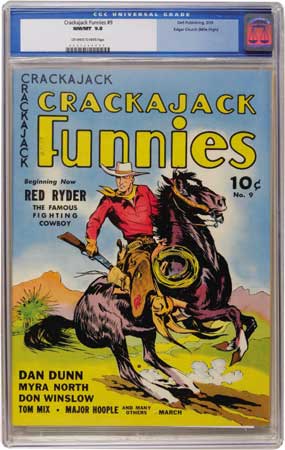 Mile High Copy of Gene Autry Comics #1 CGC 9.6 brought $19,125