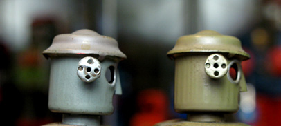 Atomic Robot Man tin toy robot from japan windup toy