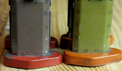 Atomic Robot Man tin toy robot from japan windup toy