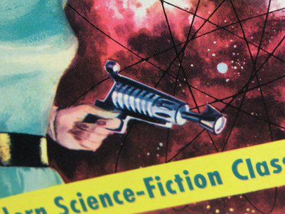 Jet-Zoom Ray Gun, by Tigrett from the 1950s book