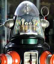 Mechanized Robot - Robby the Robot tin toy