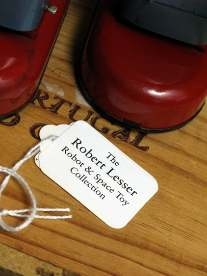 The tag from the Robert Lesser auction