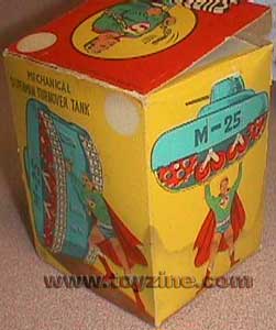 Popeye, superman, TSuperman Tin Toy Tank Toys