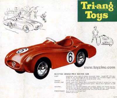 Triang Pedal Cars and toys