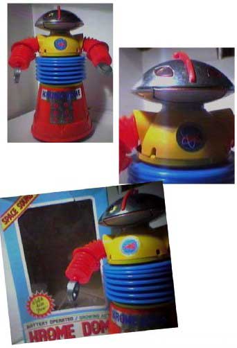 KROME DOME ROBOT - JAPAN - 1960s, Yonezawa, battery operated