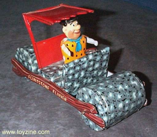 Marx Flintstone Flivver Country - Japan - Marx, Year of production: Most probably 1962
