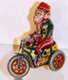 Monkey on a three-wheeler tin windup US.Zone Germany by Arnold 1950s